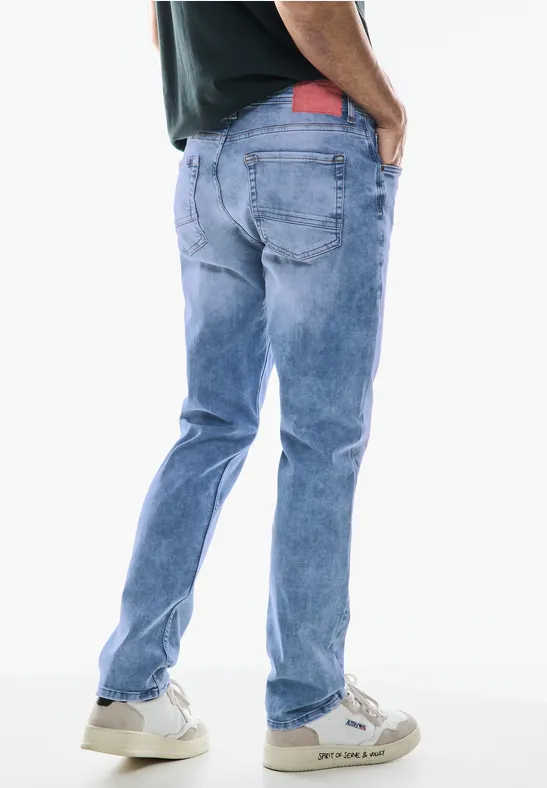 Street One Bleached Regular Fit Jeans - Style SURFER 50% Rabatt mit kostenlosem Versand