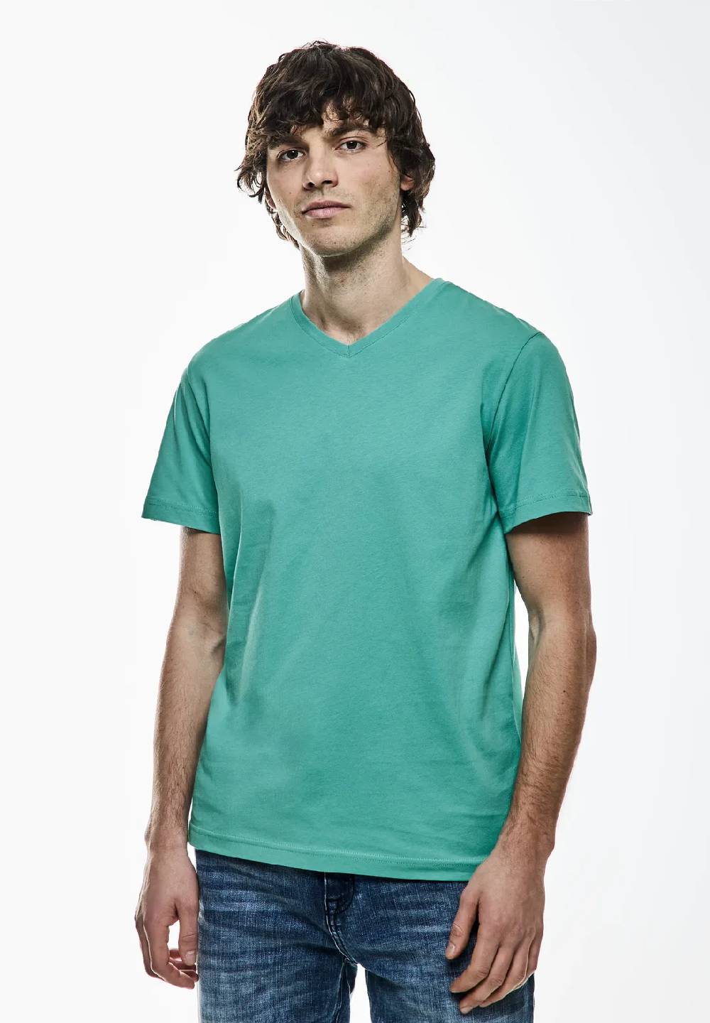 Street One Basic V-Neck T-Shirt Verkauf