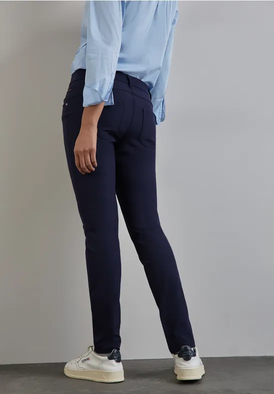 Street One Hose mit Zipper Details - Style YORK im Angebot