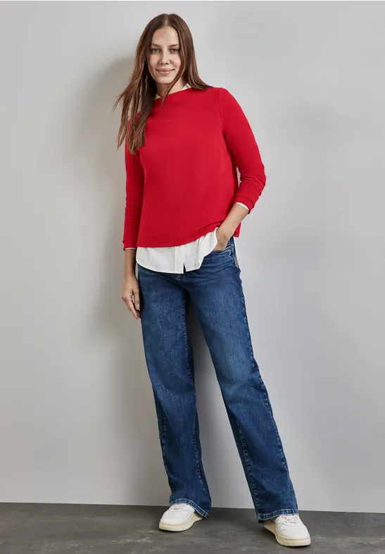 Street One Turtleneck Struktur-Shirt Meist gekauft