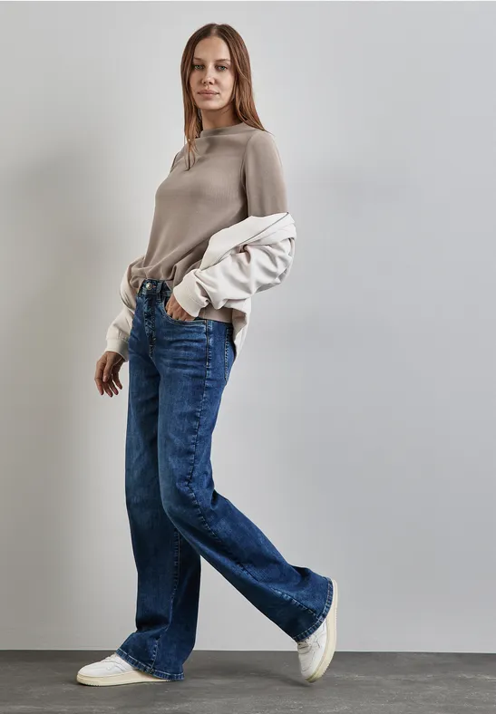 Street One Turtleneck Struktur-Shirt Versandkostenfrei