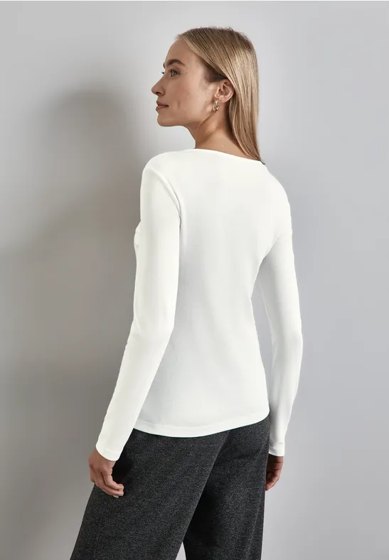 Street One Shirt mit Herzausschnitt Exklusivangebot