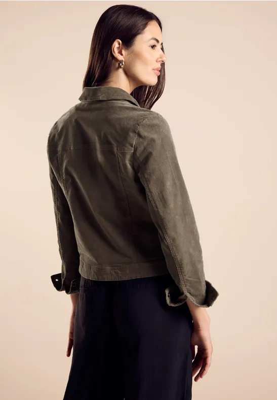 Street One Kurze Cordjacke Saisonschlussverkauf