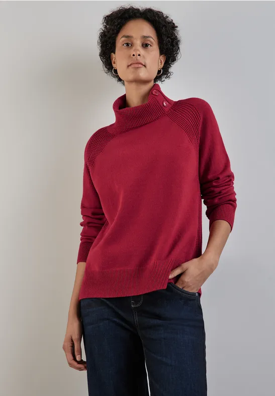 Street One Pullover mit Stehkragen Top Angebot