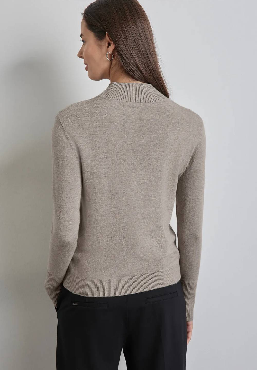 Street One Basic Turtleneck Pullover Online Outlet