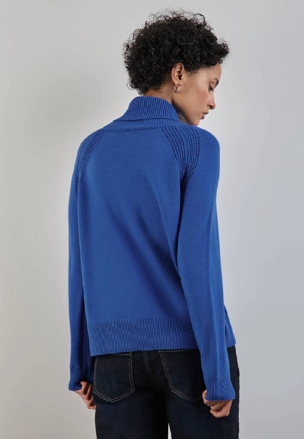 Street One Pullover mit Stehkragen Räumungsverkauf