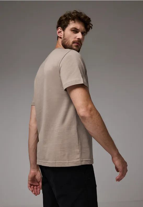 Street One T-Shirt mit Chestprint Tiefpreis