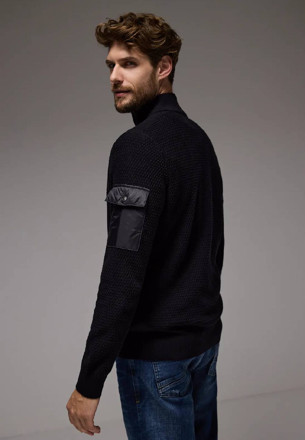 Street One Materialmix Pullover Super Sparpreis