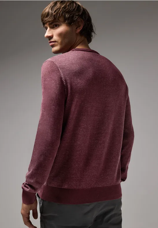 Street One Pullover in Two Tone Optik Letzte 2 Tage