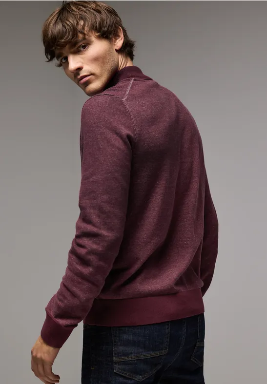 Street One Pullover in Two Tone Optik Letzter Tag