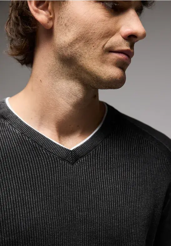 Street One Pullover in Washed-Optik Zeitbegrenzte Promotion