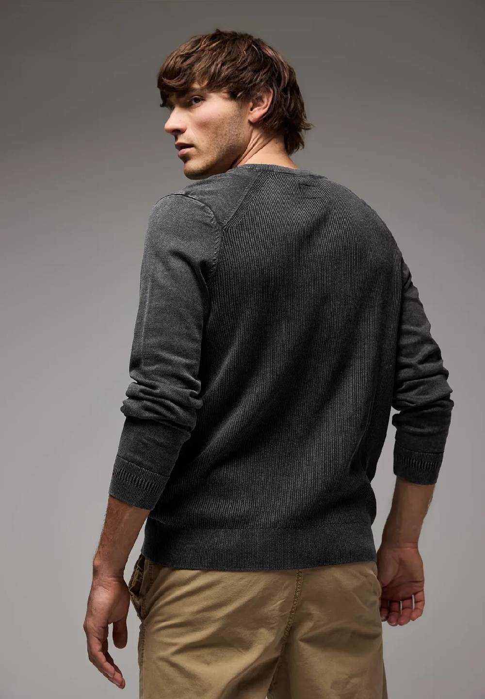 Street One Pullover in Washed-Optik Zeitbegrenzte Promotion