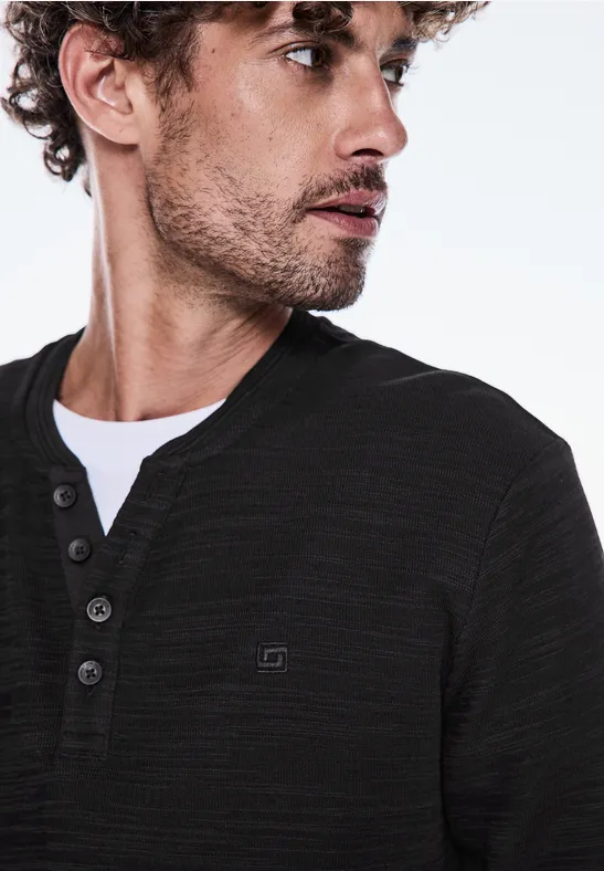 Street One Henley Shirt Vierteljährliche Förderung