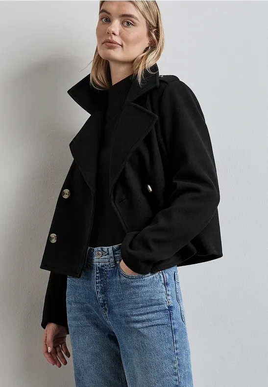 Street One Kurzer Trenchcoat Clearance-Verkauf