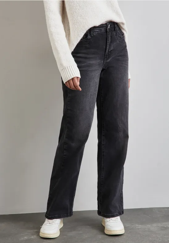 Street One Wide Leg Jeans Kostenloser Versand international