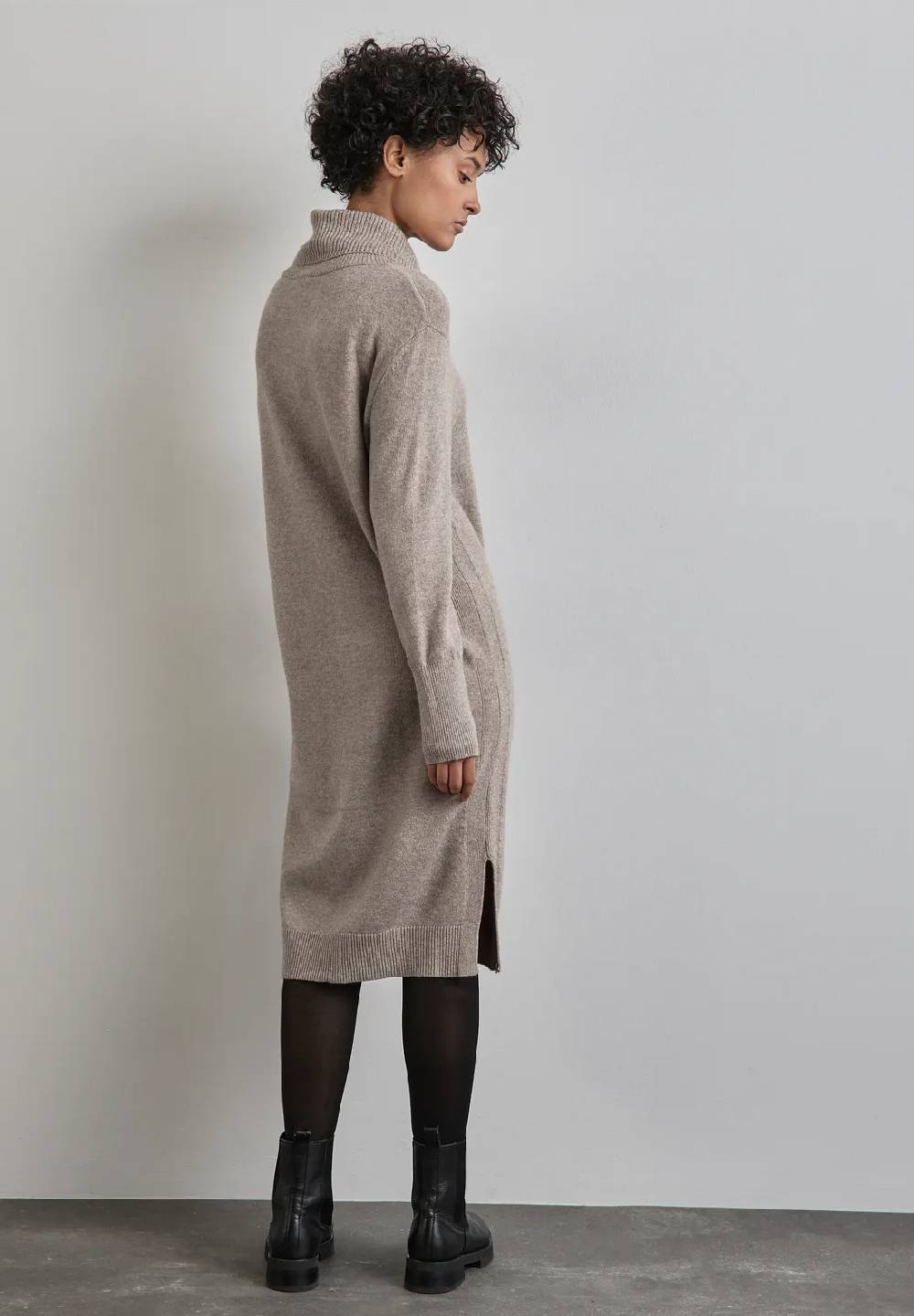 Street One Feinstrickkleid mit Knöpfen Im Verkauf