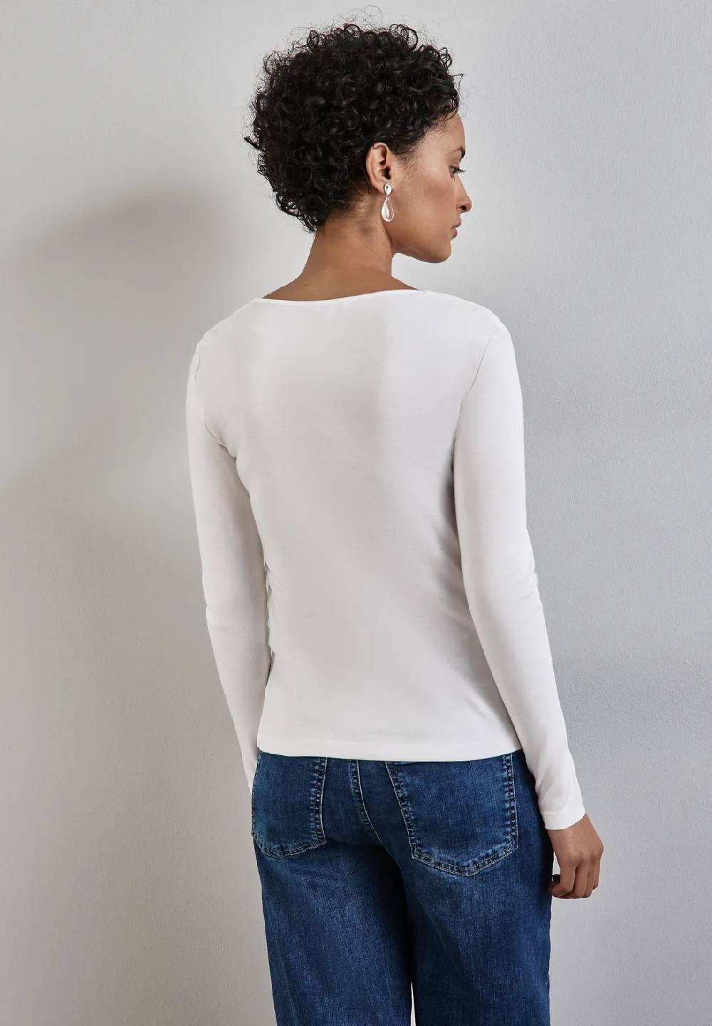 Street One Shirt mit Herzausschnitt im Angebot
