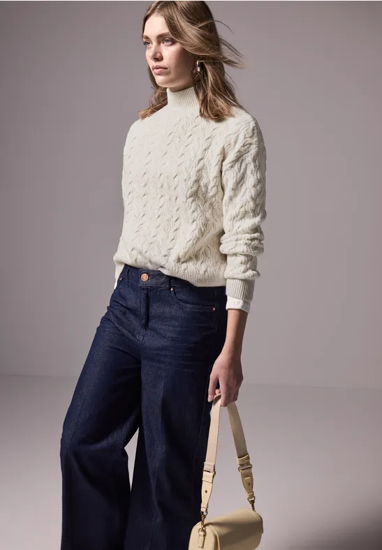 Street One Kurzer Strickpullover Fabrikverkauf