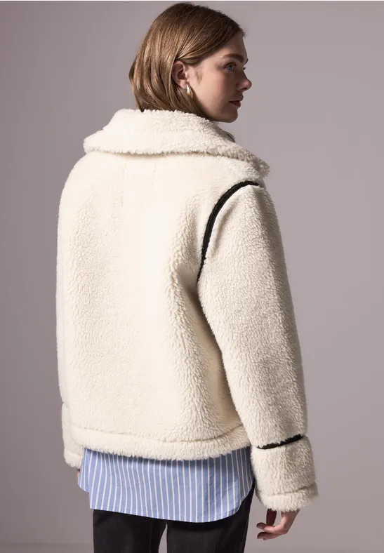 Street One Teddy Jacke mit Details Meist gekauft