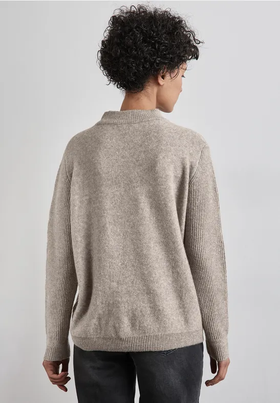 Street One Pullover mit Strickmuster Fabrik Onlineshop