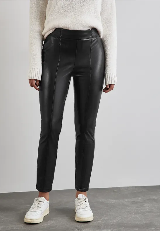 Street One Beschichtete Hose Rabatt