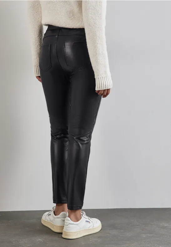 Street One Beschichtete Hose Rabatt