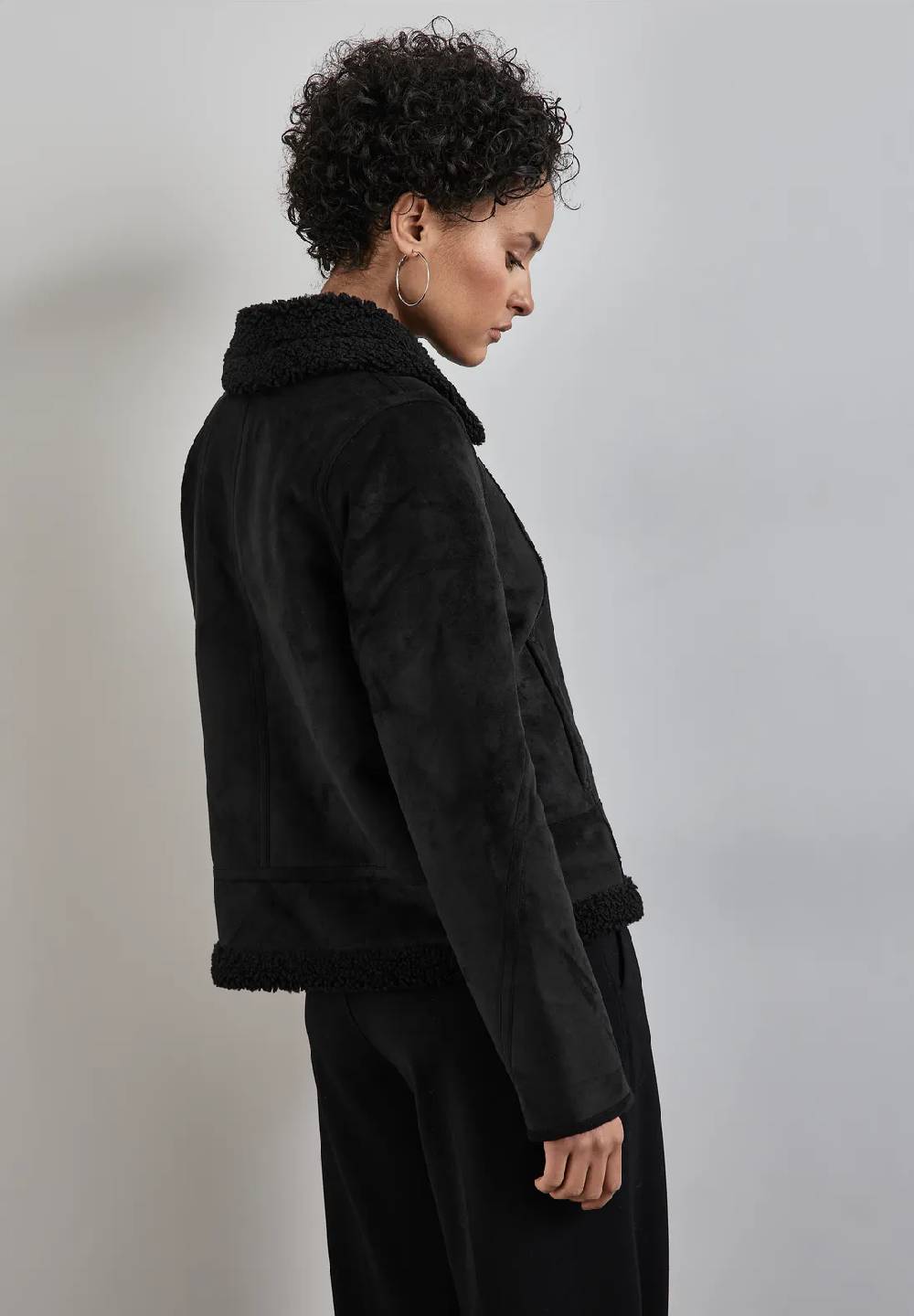 Street One Kurze Jacke mit Teddy-Fell Osterangebot