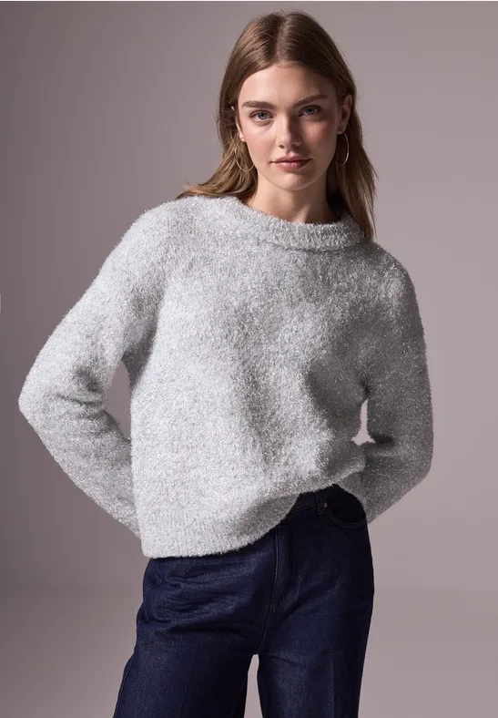 Street One Schimmernder Pullover Neueste Mode
