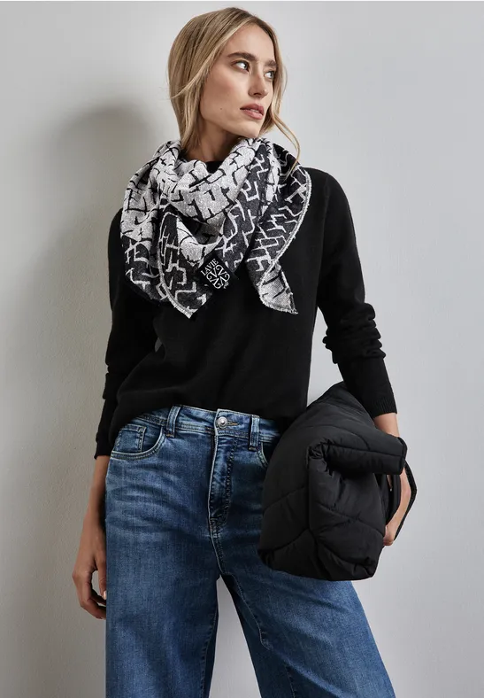 Street One Bouclé Dreickstuch Tägliche Deals