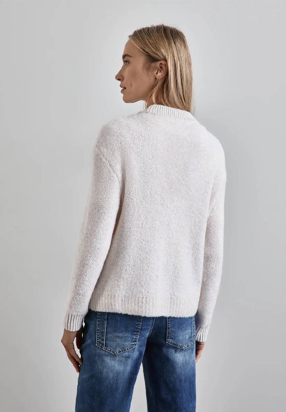Street One Bouclé-Cardigan Begrenzte Freigabe