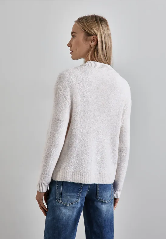 Street One Bouclé-Cardigan Begrenzte Freigabe