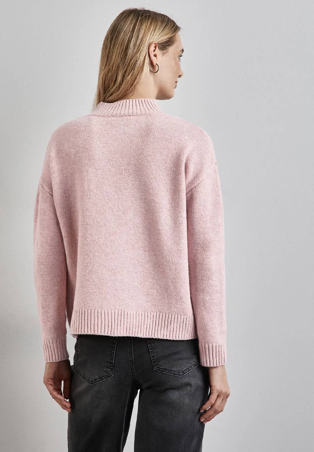 Street One Pullover mit Strickmuster Letzte 3 Tage