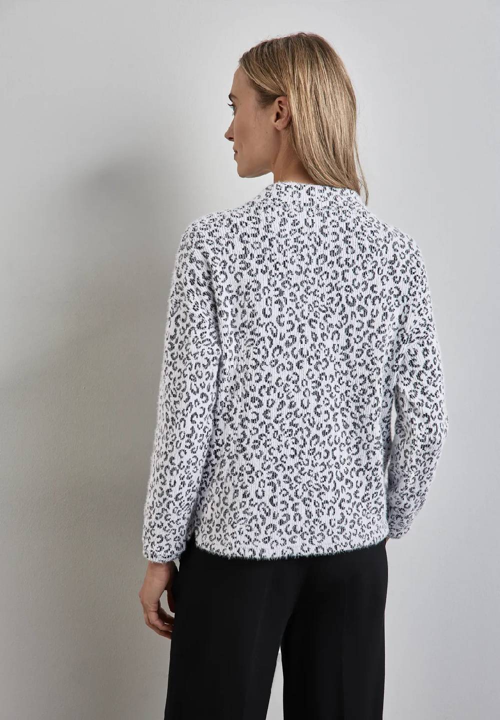 Street One Flauschiges Leo-Shirt Neueste Stile