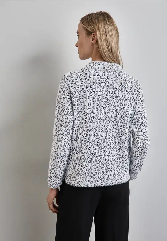 Street One Flauschiges Leo-Shirt Neueste Stile