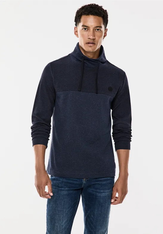Street One Jaquard-Langarmshirt Bis zu 65% Rabatt