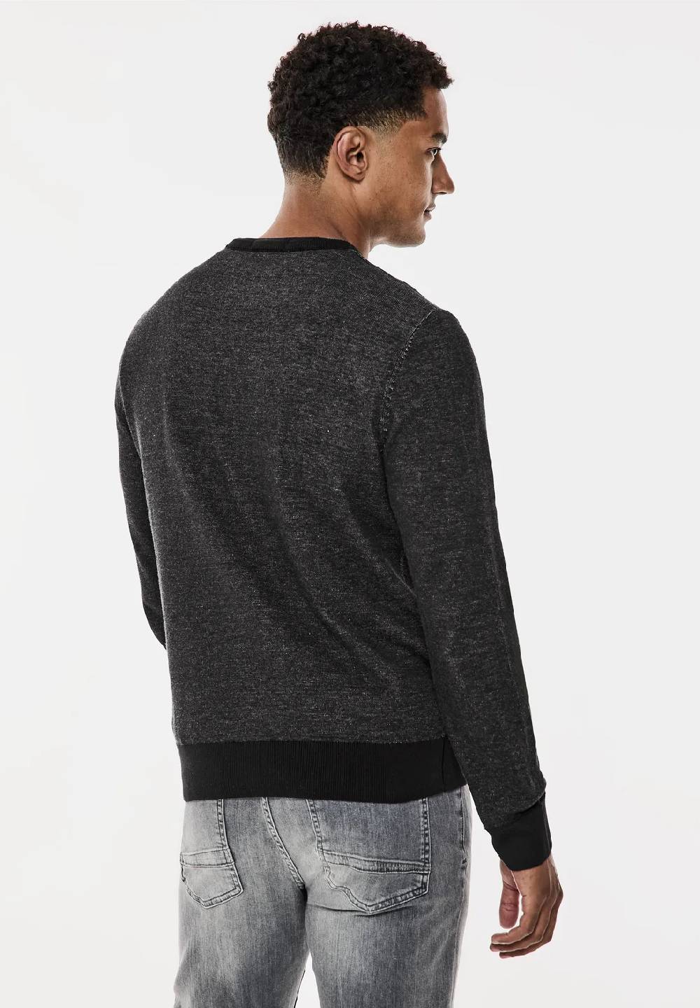 Street One Pullover in Two Tone Optik Sonderangebot der Fabrik