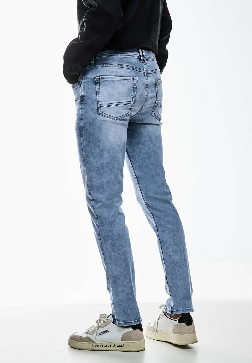 Street One Slim Fit bleached Jeans - Style RACER Bis zu 55% Rabatt