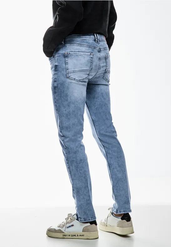 Street One Slim Fit bleached Jeans - Style RACER Bis zu 55% Rabatt