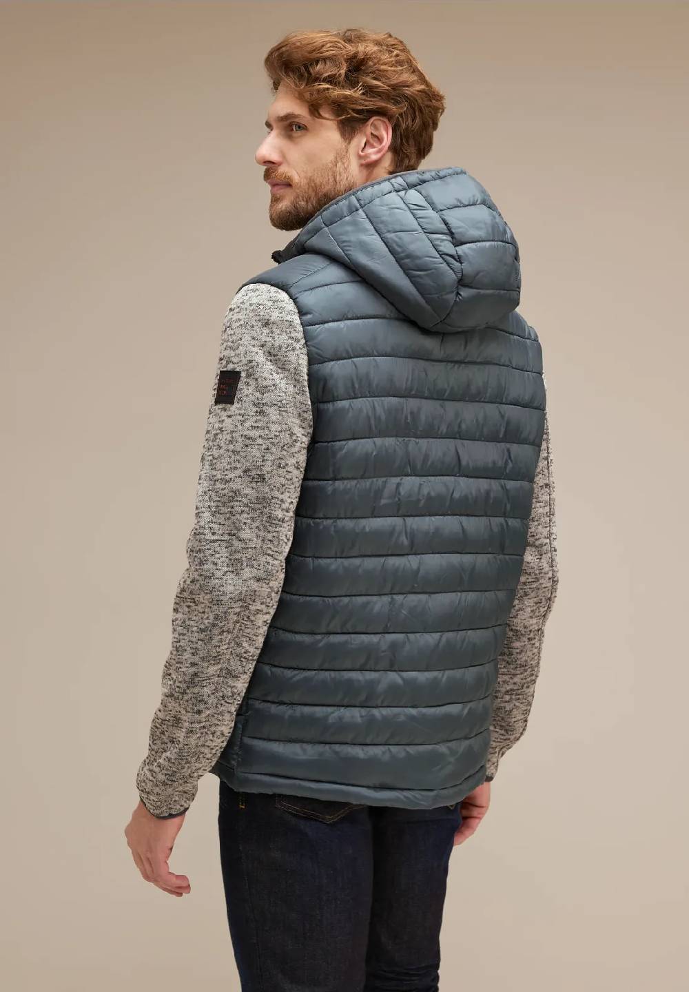 Street One Jacke im Materialmix Nur noch ein Tag übrig