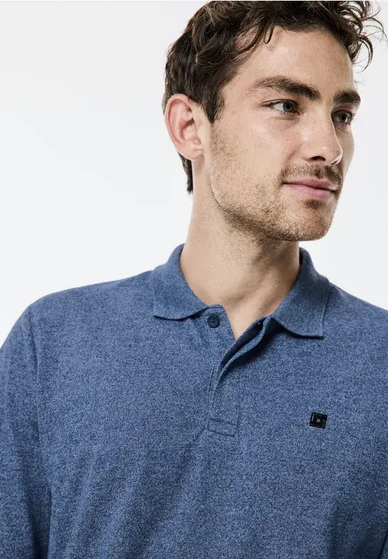 Street One Pique-Langarmpolo Super Rabatt