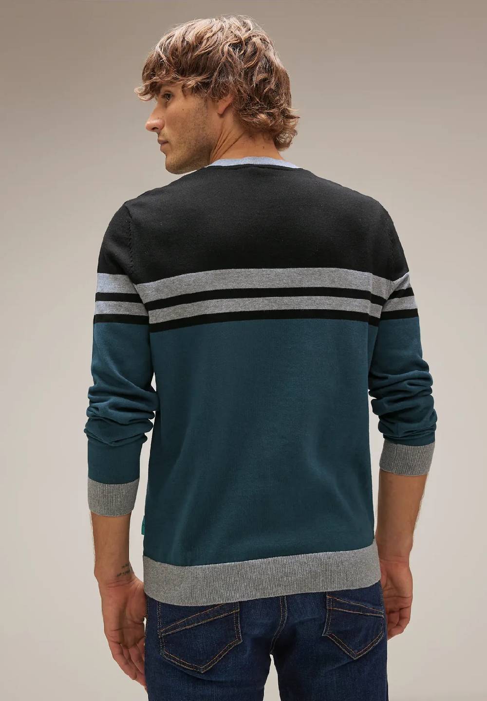 Street One Gestreifter Strickpullover 50% Rabatt mit kostenlosem Versand