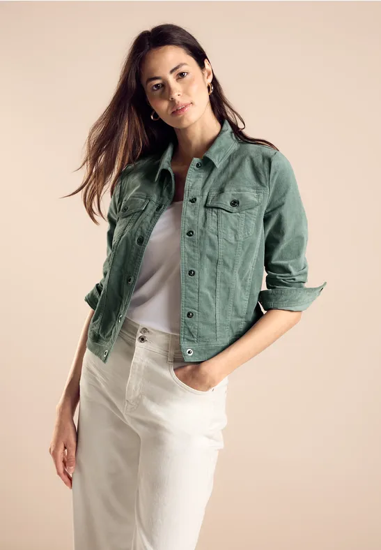 Street One Kurze Cordjacke Fabrik Onlineshop