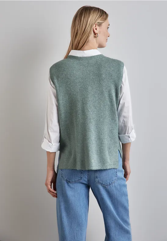 Street One Ärmelloser Pullover Sonderangebot
