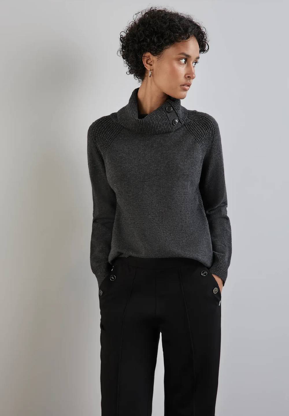 Street One Pullover mit Stehkragen Rabatt