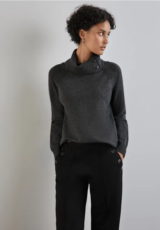 Street One Pullover mit Stehkragen Rabatt
