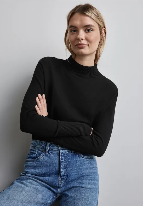 Street One Basic Turtleneck Pullover Günstig kaufen