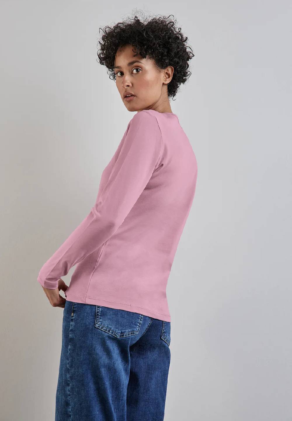 Street One Basic Langarmshirt Online Shopping