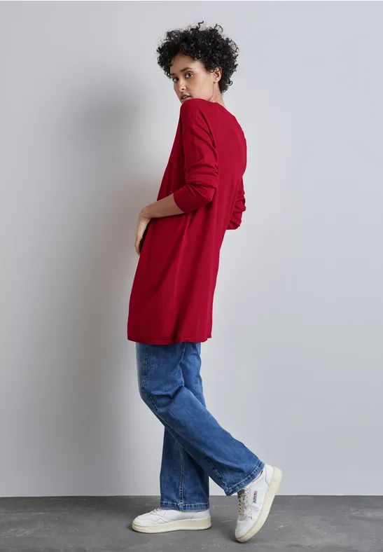 Street One Langer Feinstrickcardigan Saisonschlussverkauf