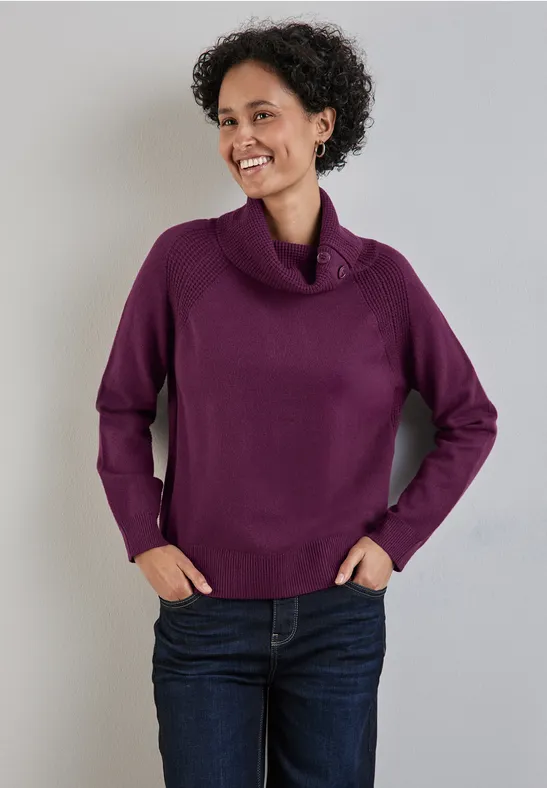 Street One Pullover mit Stehkragen Black Friday
