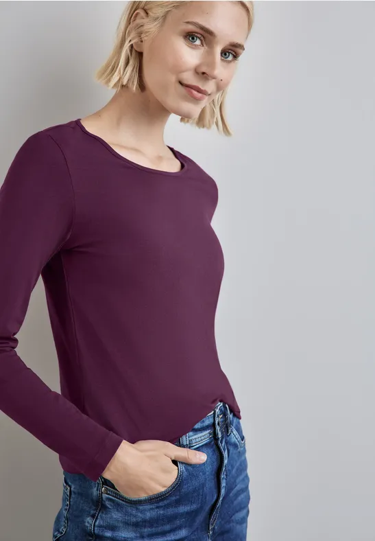 Street One Basic Langarmshirt Jubiläumsangebot